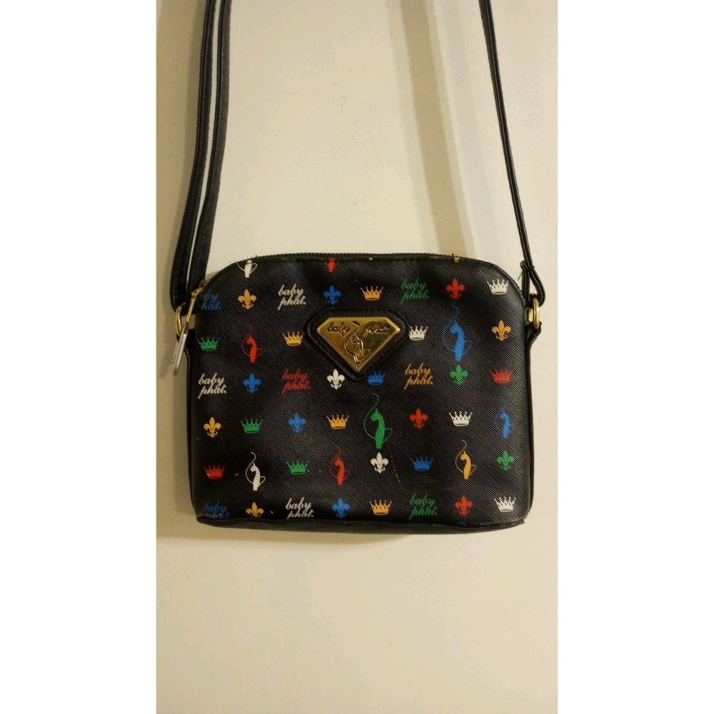 Y2K Vintage Baby Phat Rainbow Logo Purse Handbag VGUC